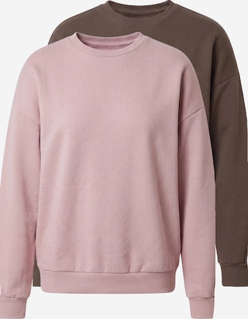 studioselect Sweatshirt 'Lotta' in Braun: Vorderseite