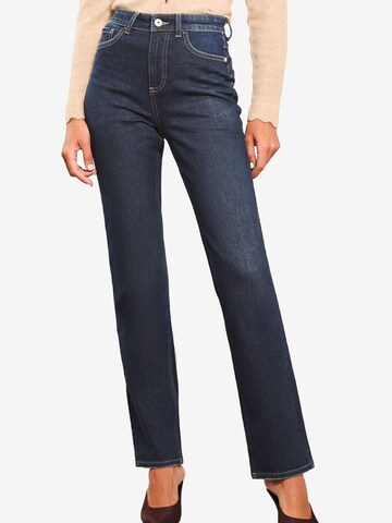 self. Regular Jeans i blå: framsida