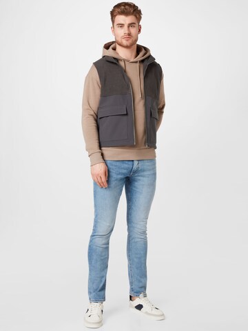 JACK & JONES Weste in Grau