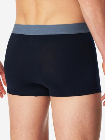 SCHIESSER Boxershorts '95/5 Organic Cotton' in Blauw