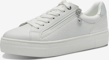 TAMARIS Sneakers laag in Wit: voorkant