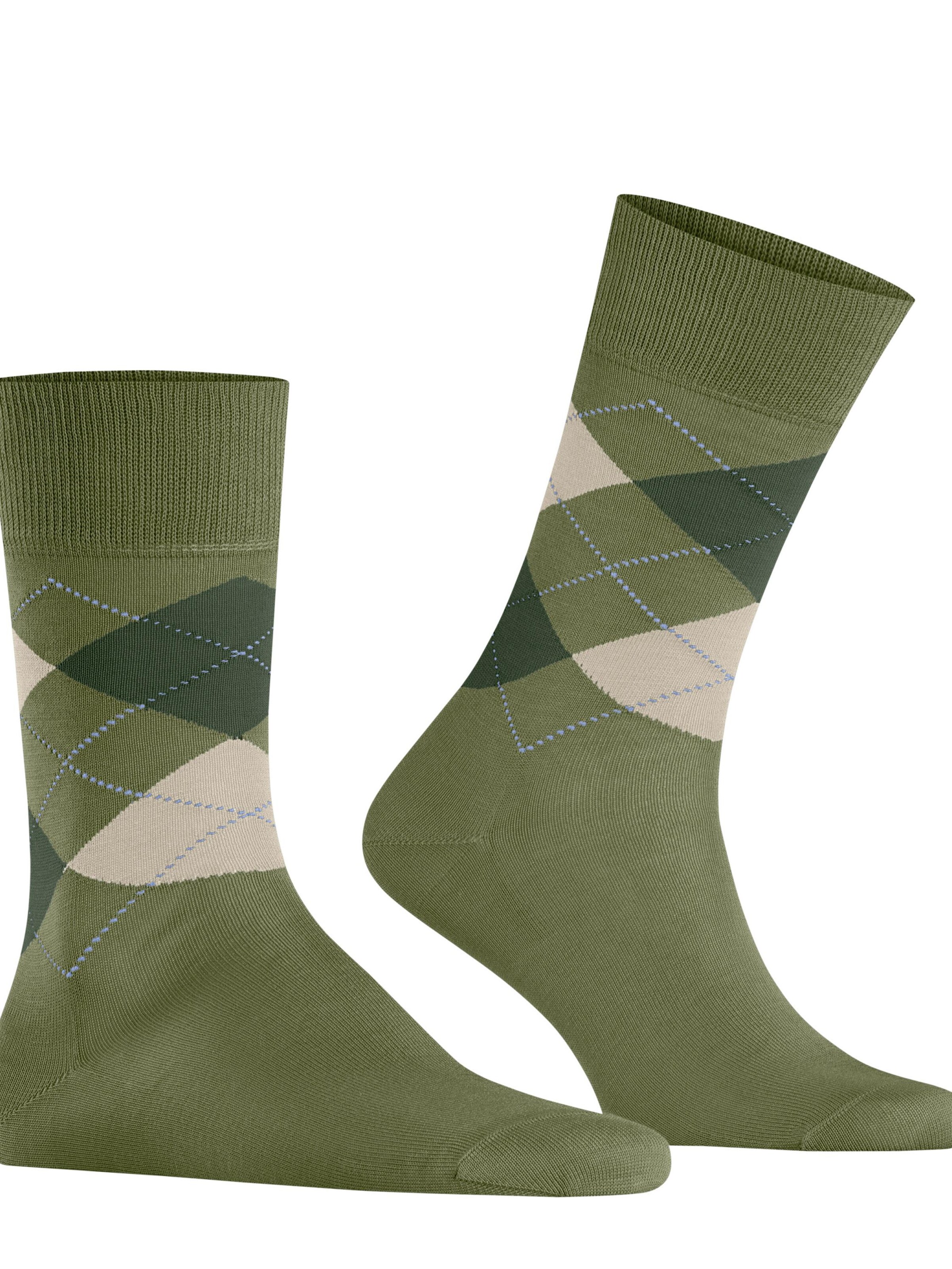 BURLINGTON Socks 'Manchester' in Green