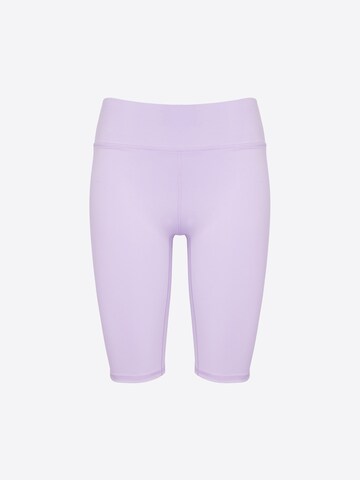 Skinny Pantalon 'TAYLOR' ABOUT YOU x VIAM Studio en violet : devant