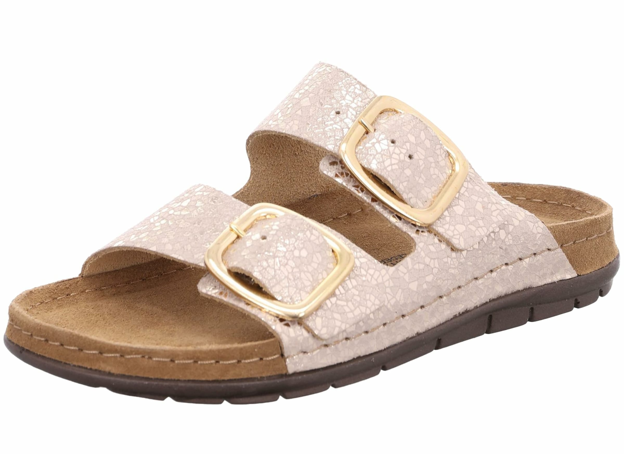 ROHDE Muiltjes in Beige: voorkant