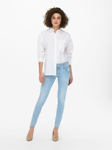 Chemisier 'Katy' ONLY en blanc