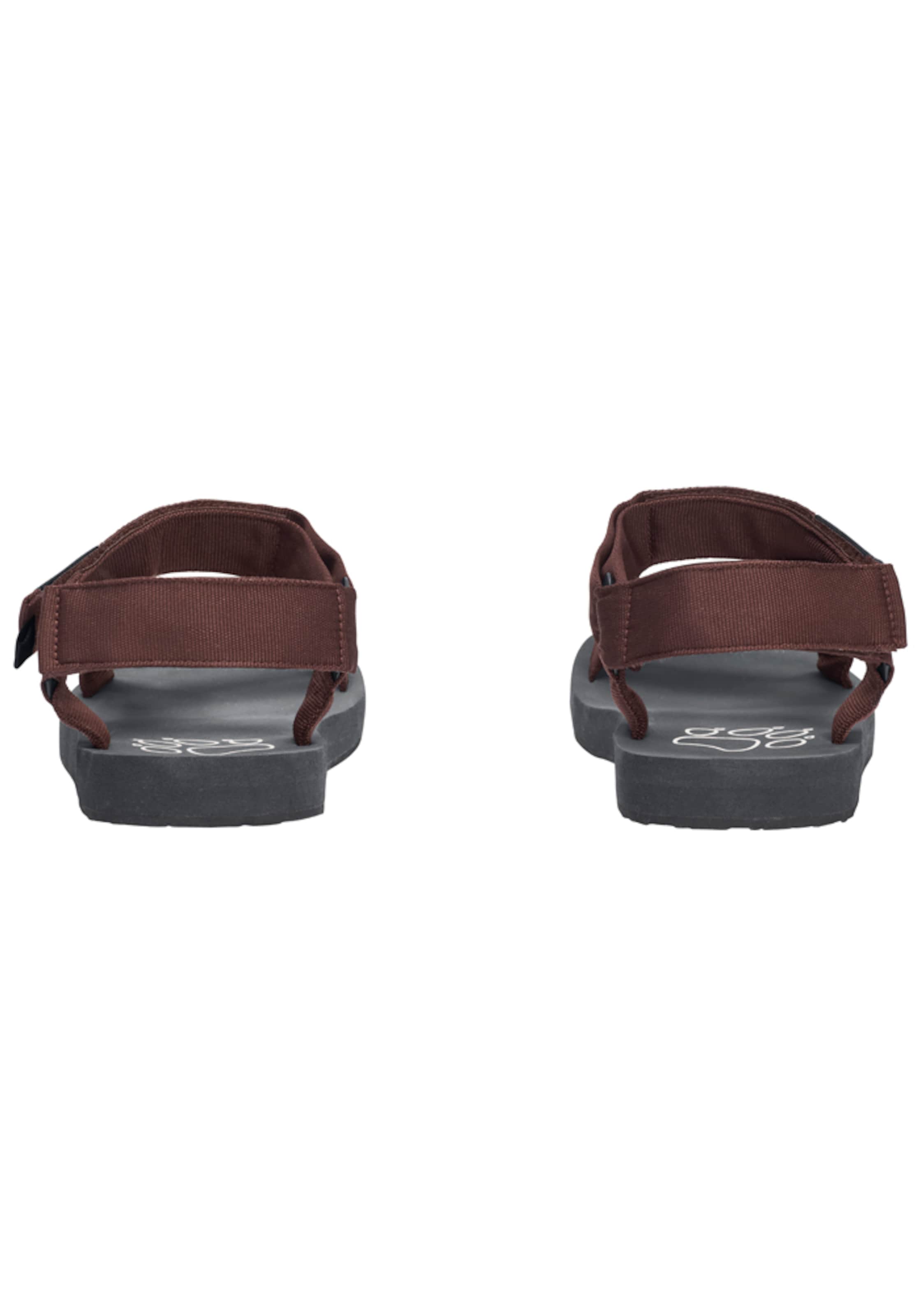 JACK WOLFSKIN Sandals in Red