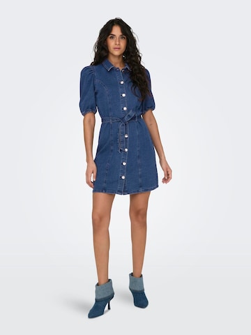 Robe-chemise 'VIBBE' ONLY en bleu