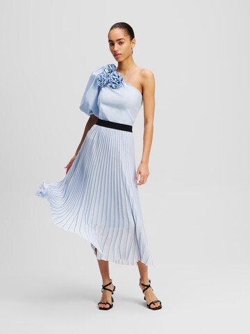 Gonna di Karl Lagerfeld in blu