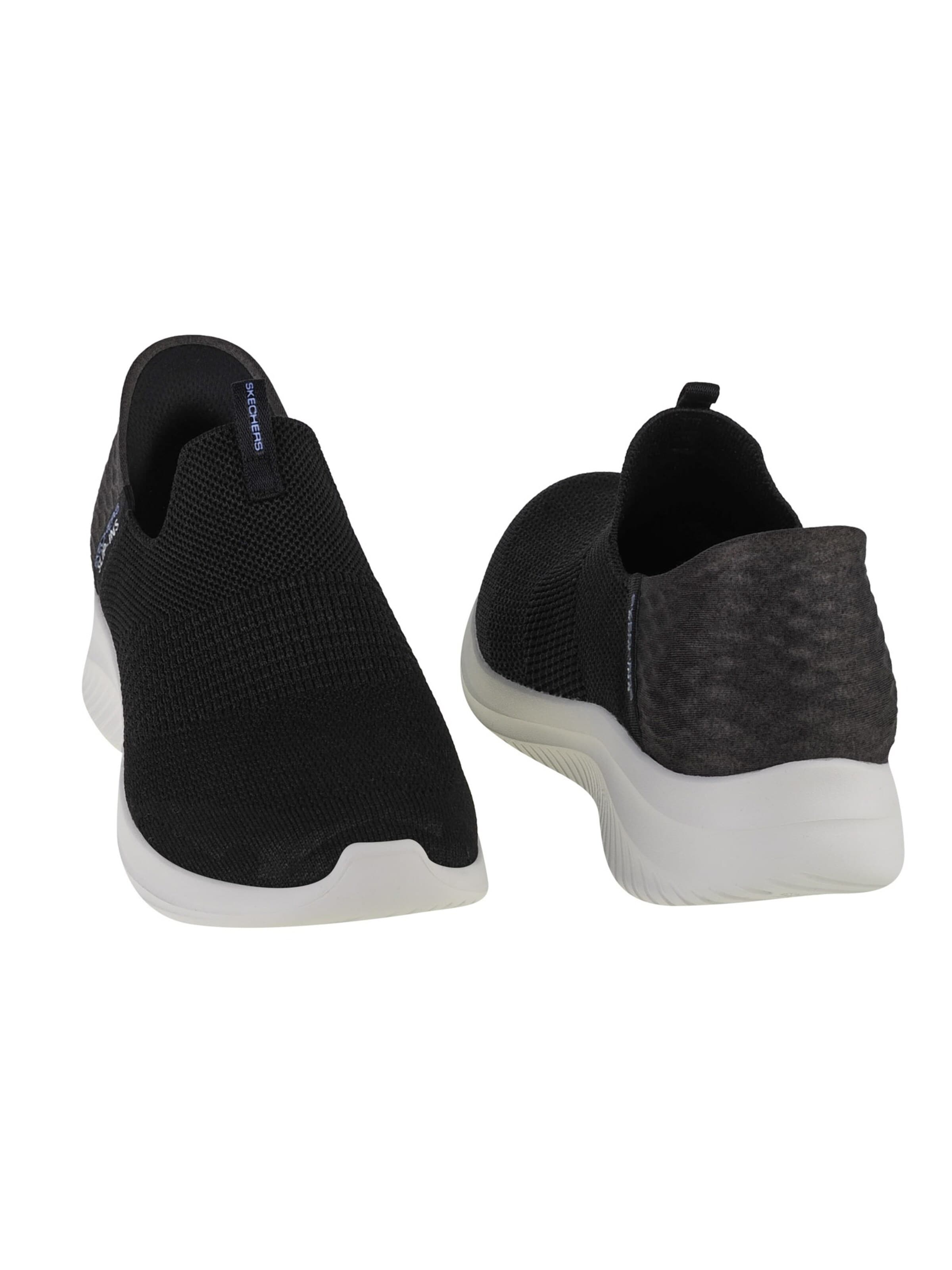 SKECHERS Slip-on 'Slip-Ins Ultra Flex 3.0 Smooth Step' in Zwart