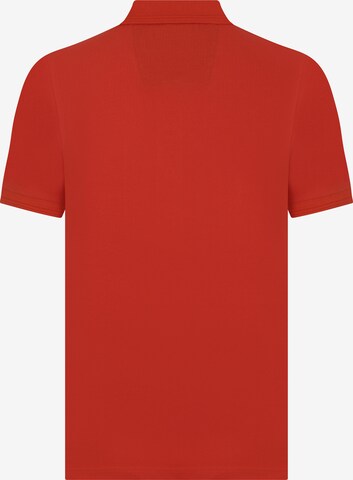 DENIM CULTURE Tričko 'Ken' – červená