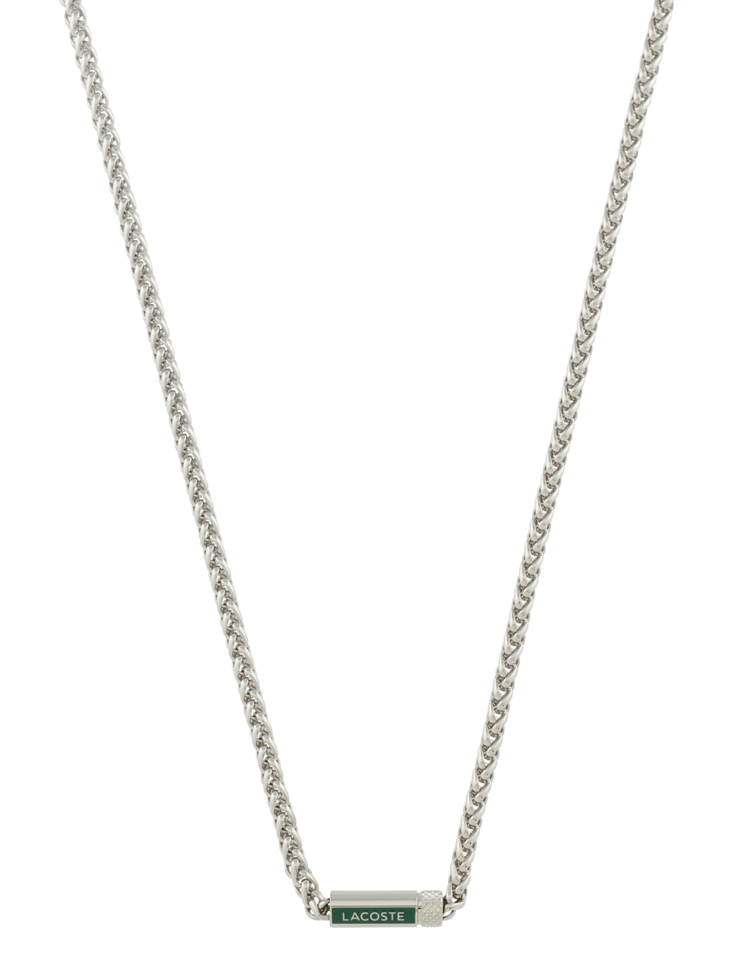 LACOSTE Necklace 'SPELT' in Silver
