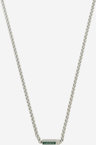 LACOSTE Necklace 'SPELT' in Silver