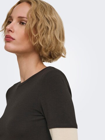 ONLY Shirt 'ONLDubla' in Braun