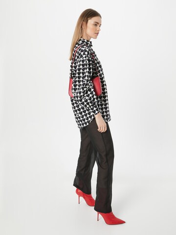 Love Moschino Blouse 'CAMICIA' in Zwart