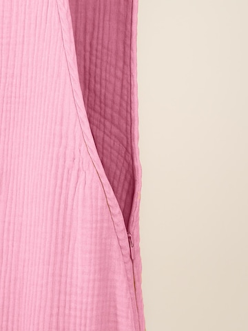 PAPATE - Saco de dormir 'Organic Cotton Summer Sleeping Bag' en rosa