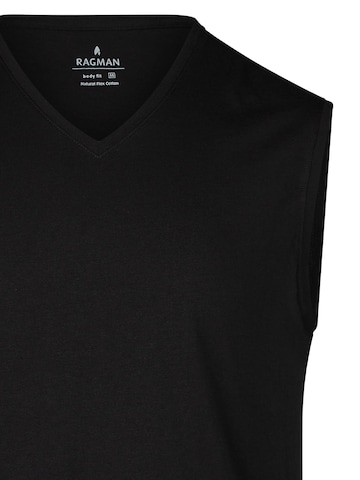 Ragman Onderhemd 'Basic' in Zwart