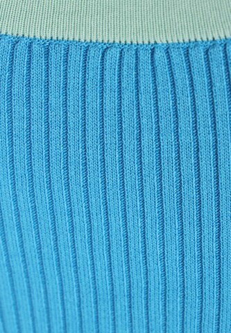 faina Athlsr - Top de malha 'Fashion Look' em azul