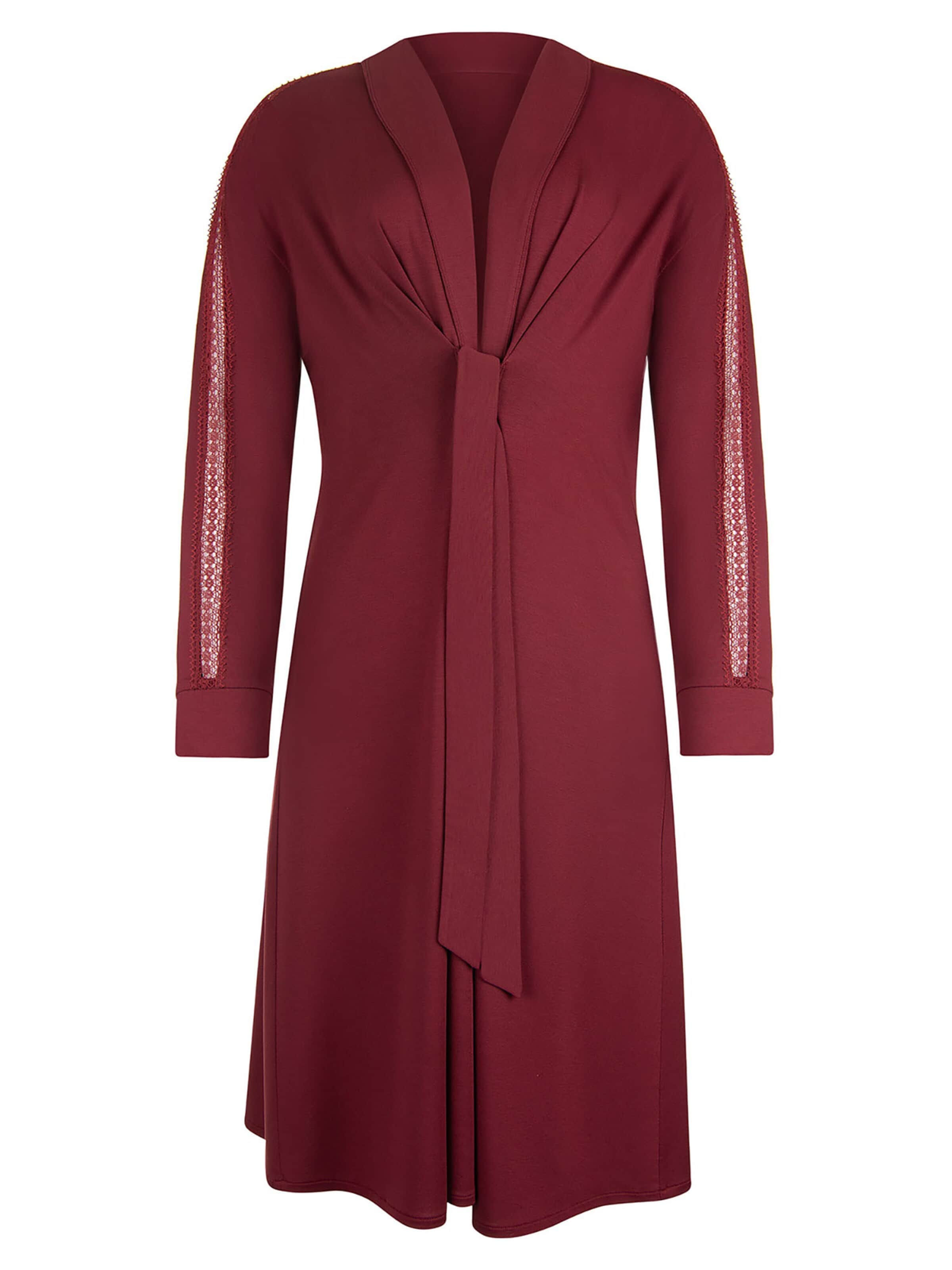 Lisca Dressing Gown 'Adventure' in Red: front