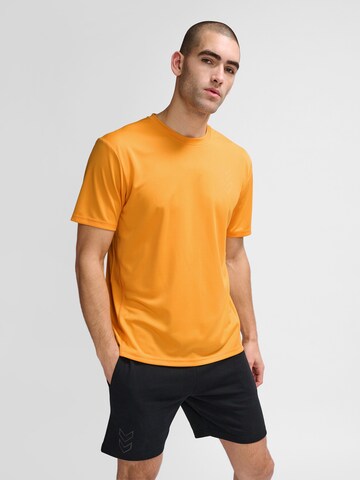 Hummel Functioneel shirt in Oranje: voorkant