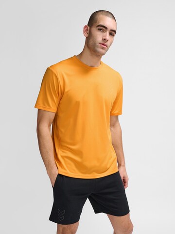 Hummel Performance Shirt in Orange: front