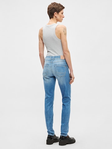 MOS MOSH Slimfit Farmer 'Naomi' - kék