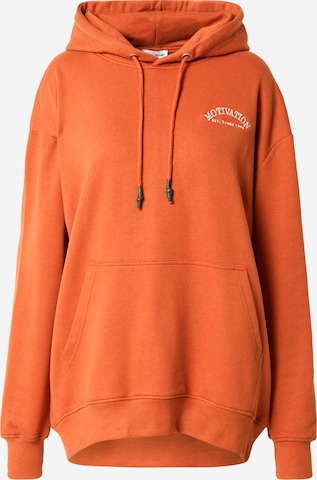 Public Desire Sweatshirt in Orange: front