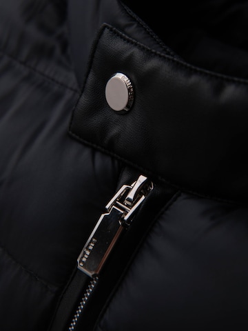 Veste mi-saison 'OM-JALP-0261' Ombre en noir