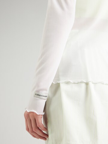 Karo Kauer Shirt in Beige
