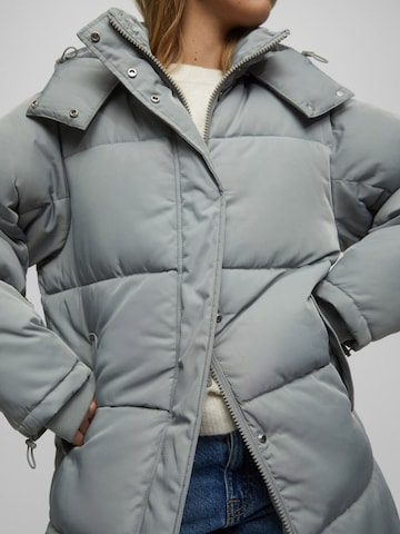 Pull&Bear Winter coat in Grey