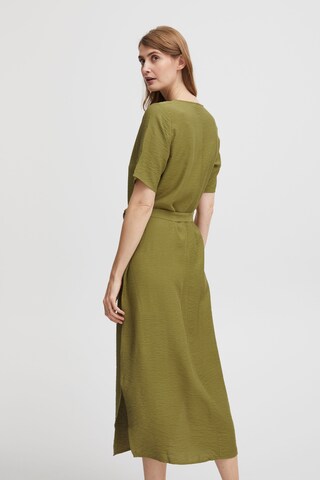 Fransa Summer Dress in Green