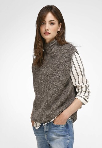 Pull-over Fadenmeister Berlin en gris : devant