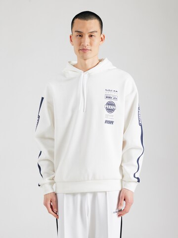 Red Bull Racing x Pepe Jeans Свитшот 'Red Bull Racing x Pepe Jeans' в Белый: спереди