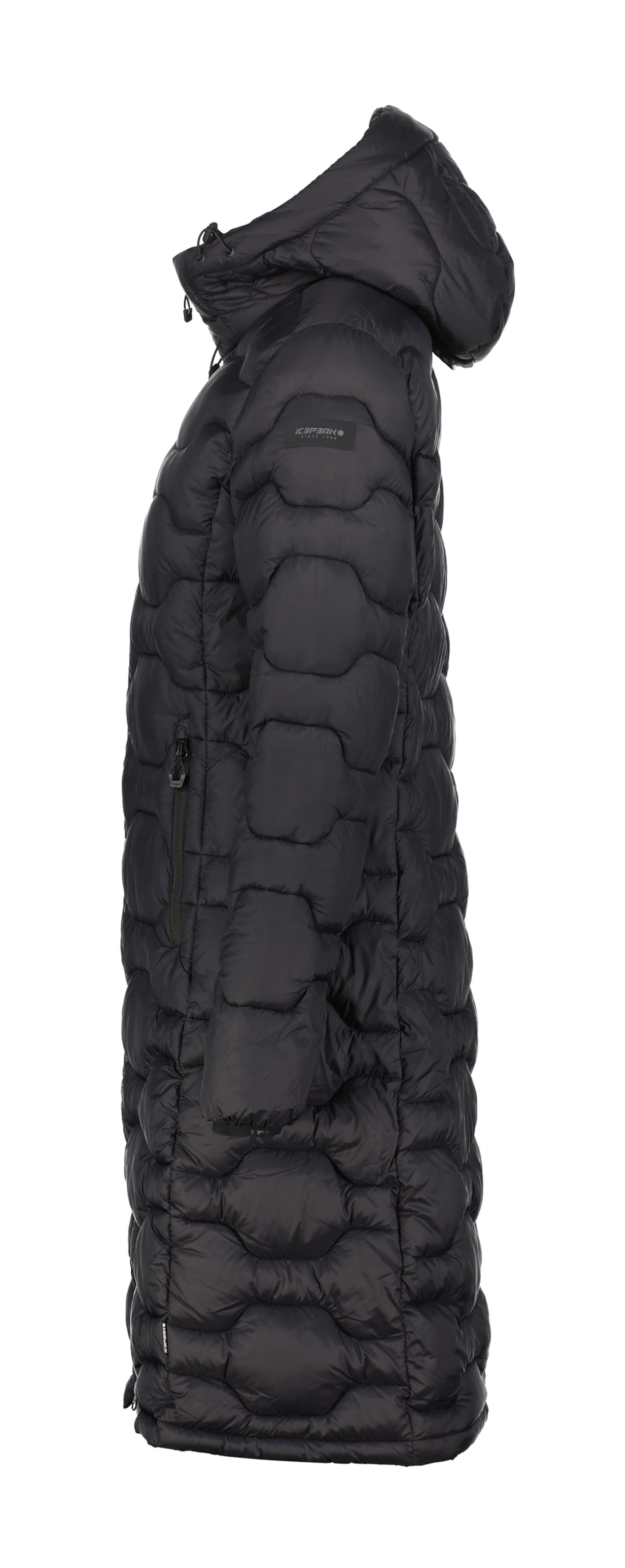 ICEPEAK Παλτό πεζοπορίας 'Bandis' σε μαύρο