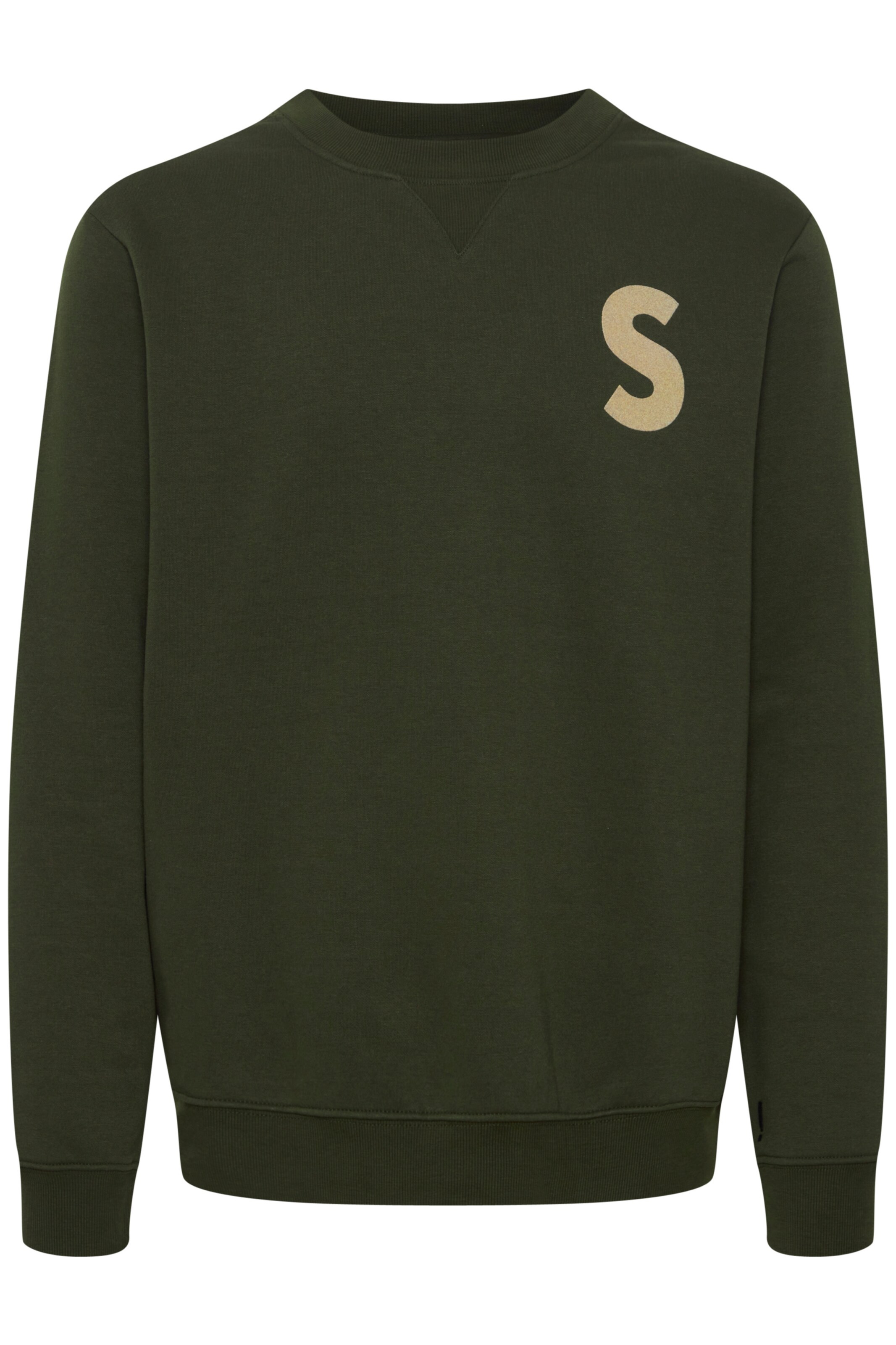!Solid Sweatshirt in Grün: Vorderseite