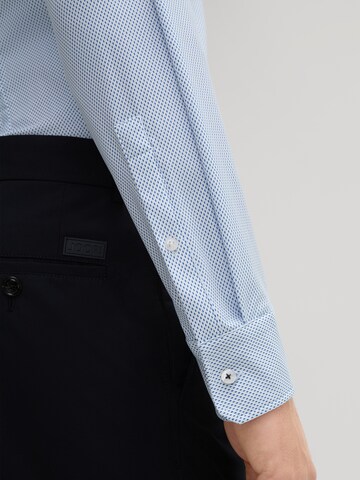 Coupe slim Chemise ' Travel Pit ' JOOP! en bleu