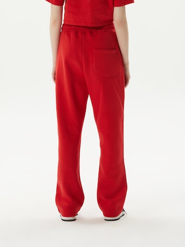 Ossy Homer Loosefit Sporthose 'Heavy Cotton 450 GSM N1Y013' in Rot