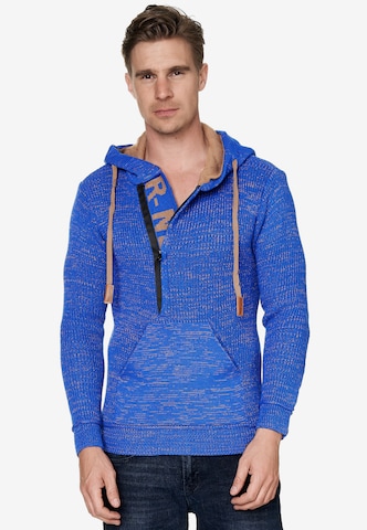 Rusty Neal Sweater in Blue: front