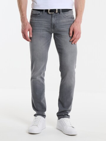 Slimfit Jeans 'Terry' di BIG STAR in grigio: frontale
