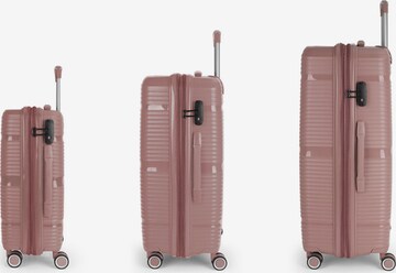 Gabol Suitcase Set 'Akane' in Pink