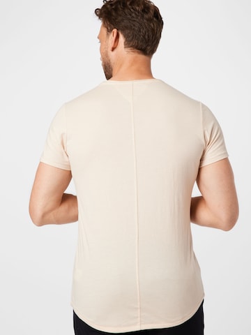 Tommy Jeans - Camiseta 'Jaspe' en beige