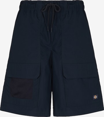 DICKIES Loosefit Cargobukse i svart: forside