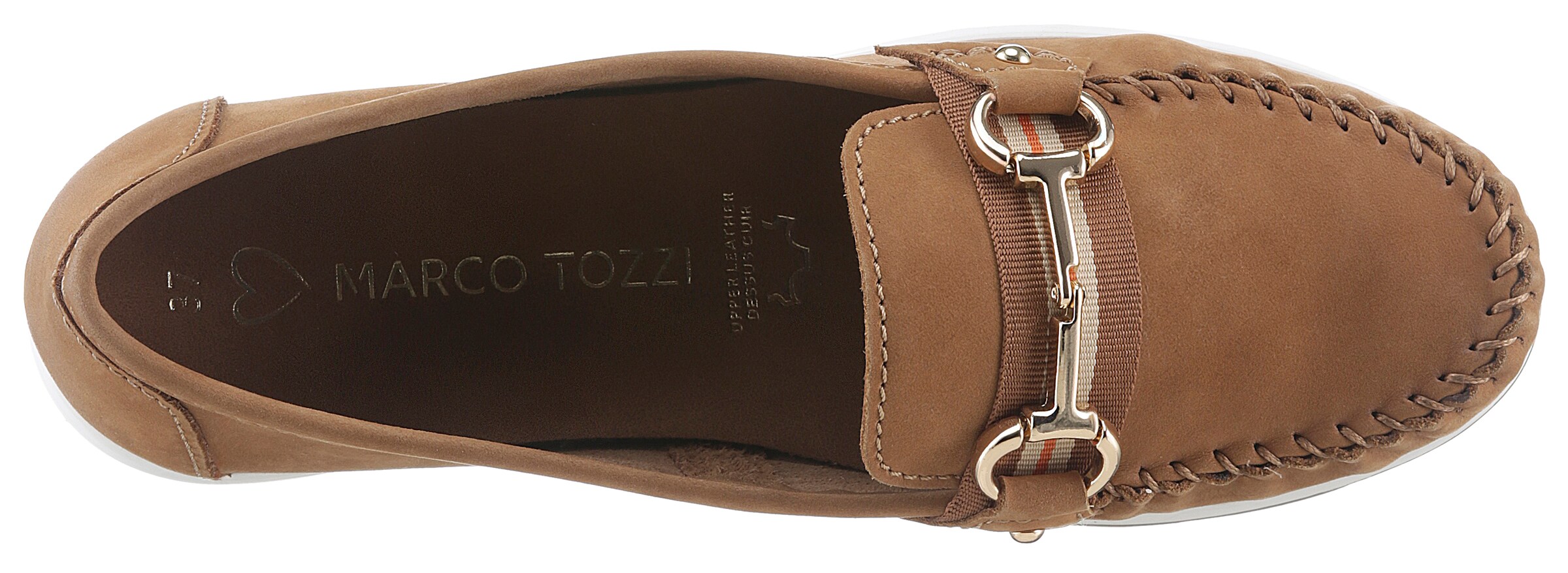 MARCO TOZZI Mokassin in Braun
