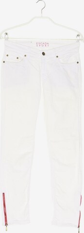 ESCADA SPORT Jeans in 24-25 in White: front