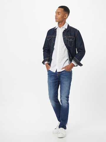 ESPRIT Slim fit Overhemd in Wit