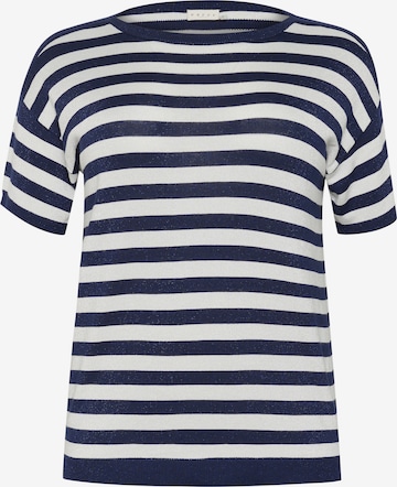 zils KAFFE CURVE Džemperis 'Regitta': no priekšpuses