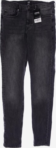 H&M Jeans in 30 in Grey: front