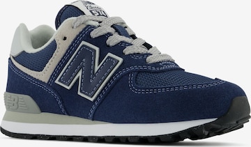 Sneaker '574' di new balance in blu