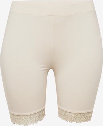 CITA MAASS co-created by ABOUT YOU Skinny Shorts 'DIANA' in Beige: predná strana