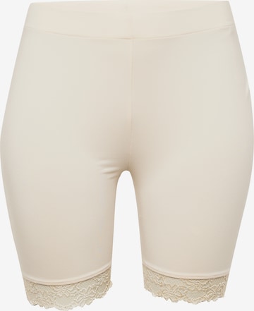 CITA MAASS co-created by ABOUT YOU Skinny Pants 'DIANA' in Beige: front