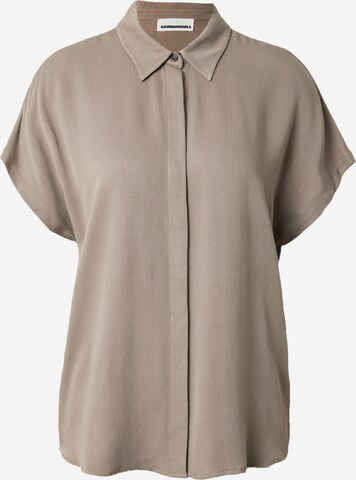 ARMEDANGELS Bluse 'Larisaana' in Beige: predná strana